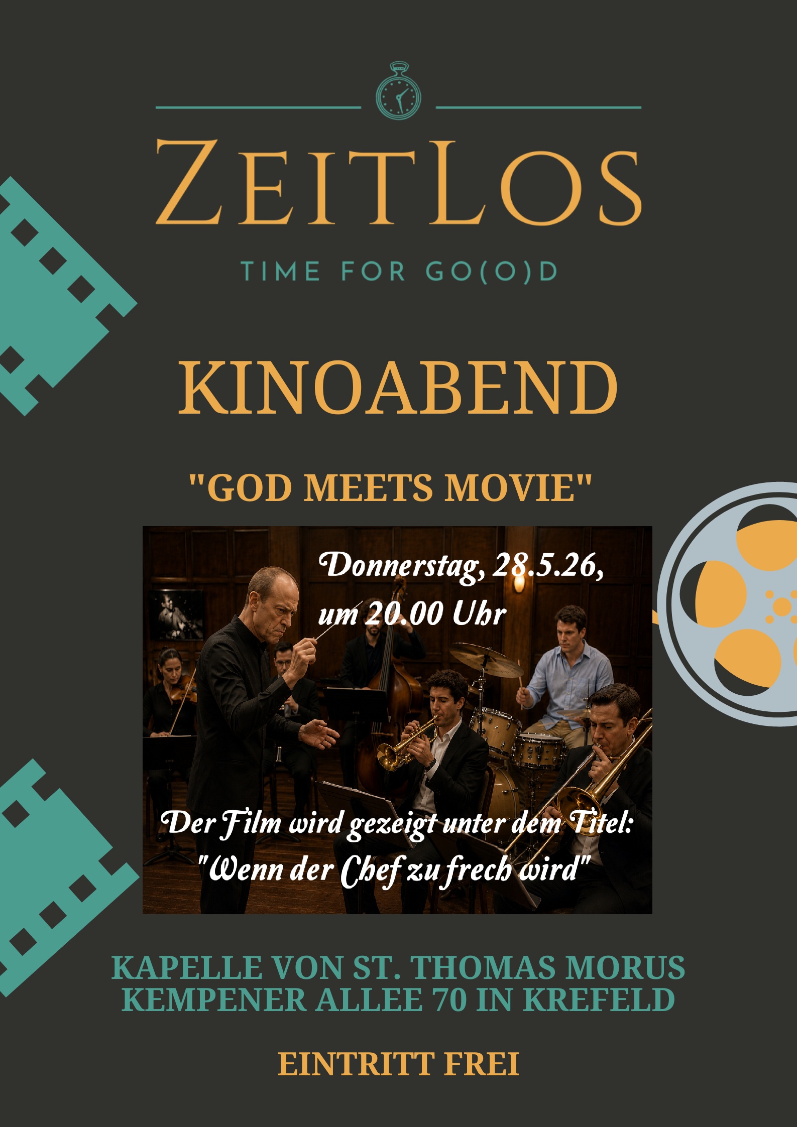ZEITLOS Filmplakat (c) Zeitlos - Time for Go (o)d